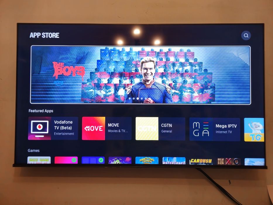 Televisão LCD LED 4K 58" Polegadas