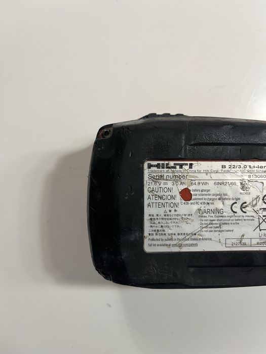 Akumulator Hilti CPC B22 3.0Ah