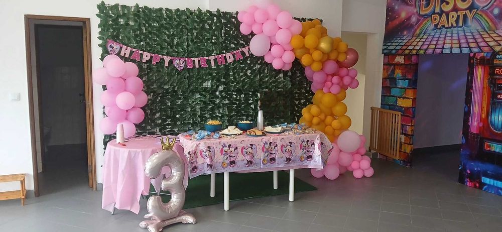 Espaço para festas de aniversário