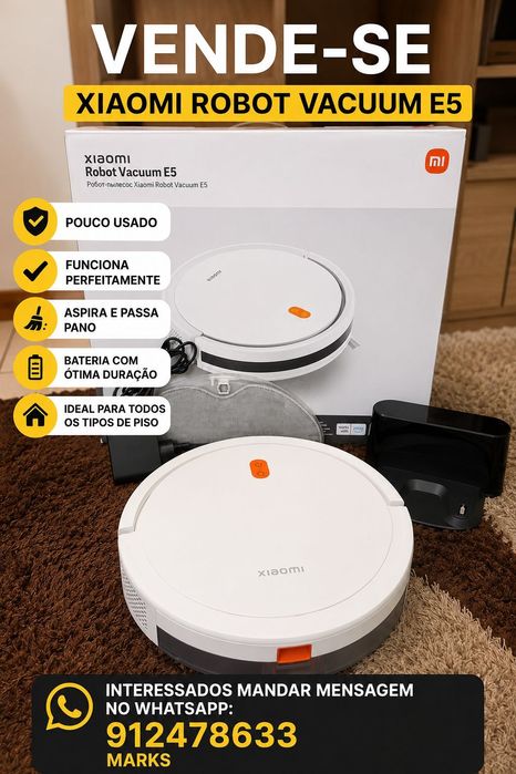 Aspirador Xiaomi Robot Vacuum E5