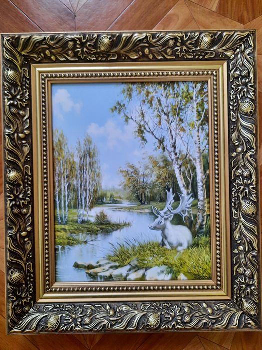 Sprzedam Bardzo ładny obraz z konkretną ramą!!!