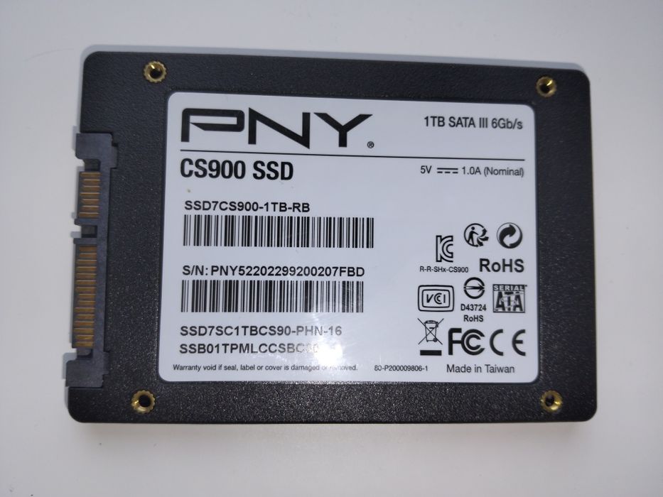 SSD диск PNY 1tb sata