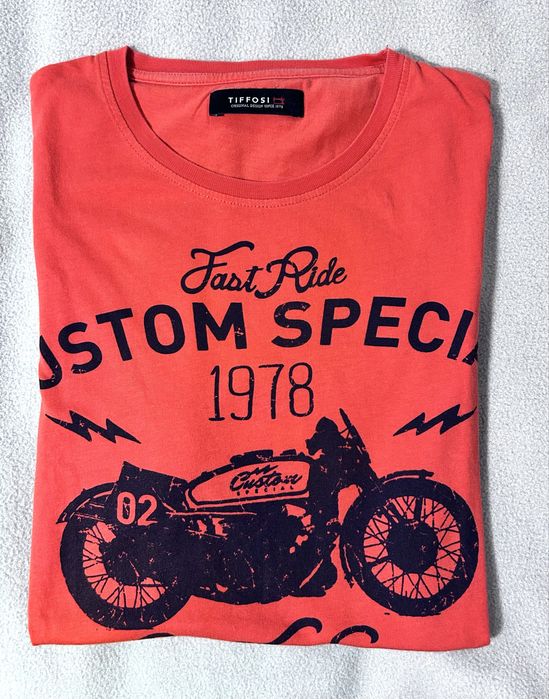 Tshirt Tiffosi “custom biker” logo
