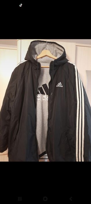 Kurtka zimowa 2-stronna Adidas xxl