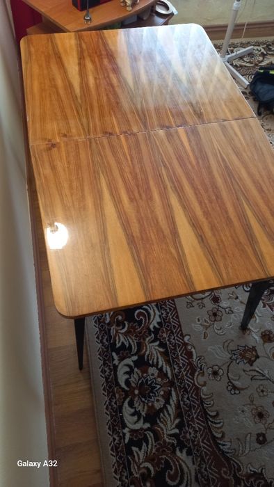 Stół retro, PRL, rozsuwany