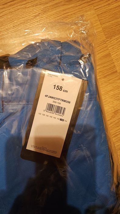 Spodnie narciarskie 4F młodzieżowe 158 cm nowe