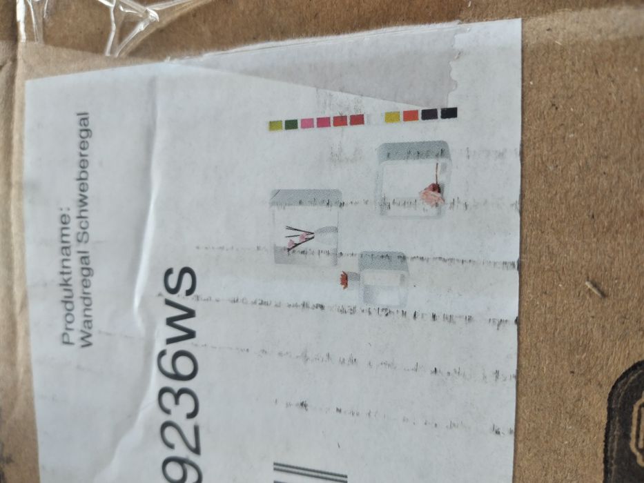 Półki białe Woltu komplet 3 sztuk Nowe!