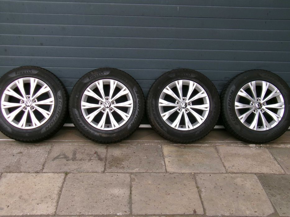 ! Koła aluminiowe zimowe 17 5x112 Vw Tiguan II Terraco Skoda Kodiaq Q3