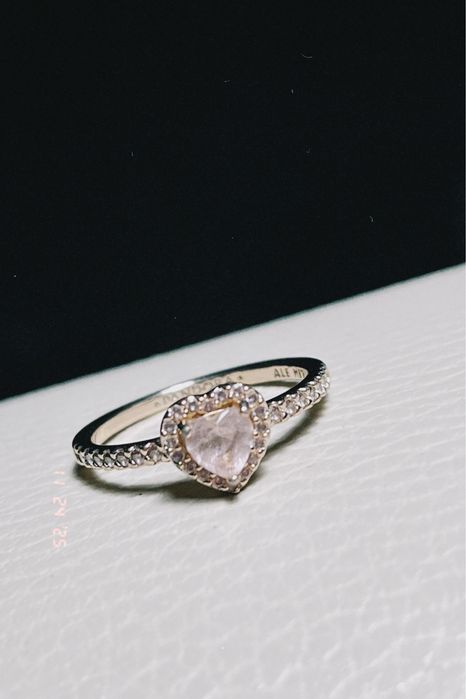 Каблучка "Блискуче серце"