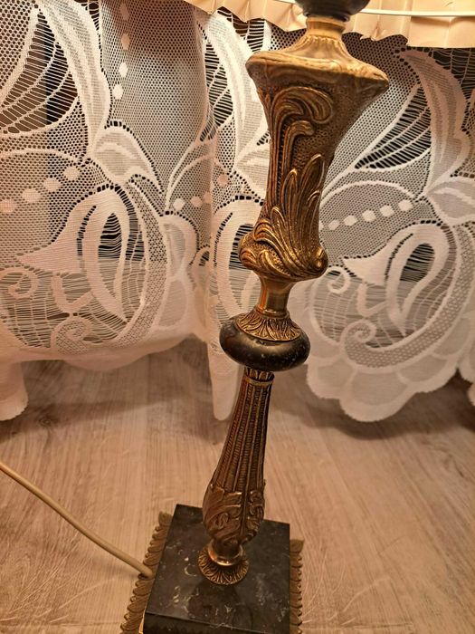 Piekna Lampa mosiądz antyk