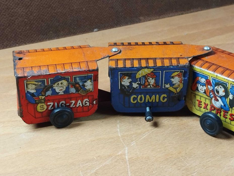 Comboio Western Comic Zig-Zag