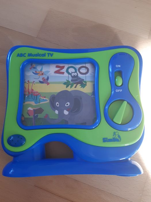 Pozytywka, telewizorek, ruchomy ekran