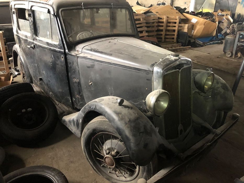 Lanchester 10 z 1934r. w 95% kompletny/oryginalny
