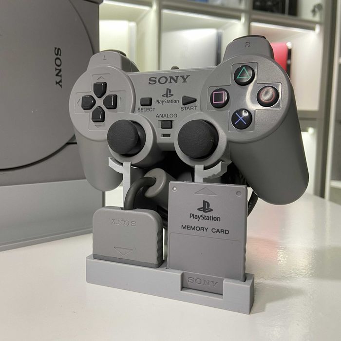 Suporte para Controle de PlayStation 1 com Analógicos