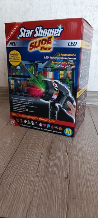 Projektor Star Shower Slide Show