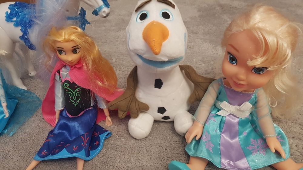 Frozen zestaw - Elsa x2, Anna,  - 3 lalki - tylko lalki!!!