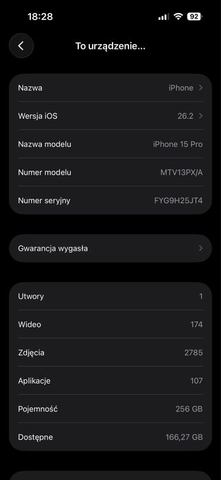 Iphone 15 Pro 256Gb