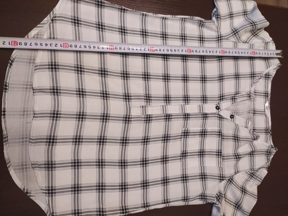 Koszula, bluzka w kratkę