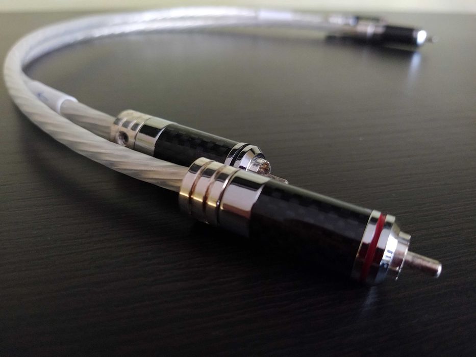 interkonekt RCA Valab Supreme Carbon Rhodium CuTe  x 1m