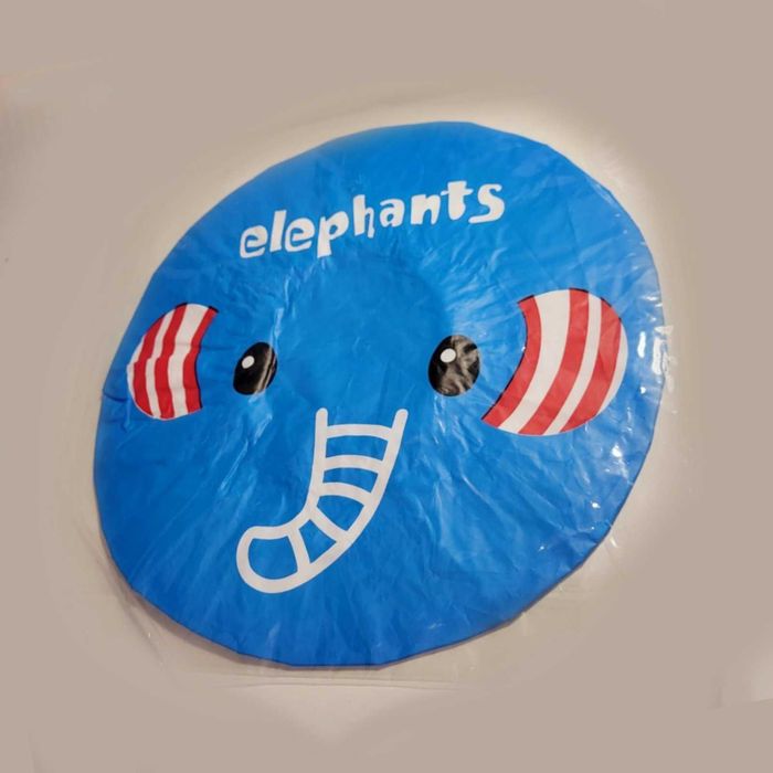 Шапочка для душа многоразовая с ярким принтом