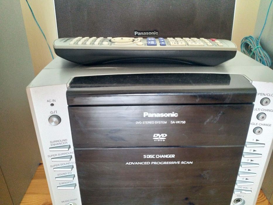Продам домашній кінотеатр Panasonic SA - VK  750
