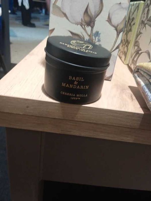 Mini Vela Basil & Mandarin Cereria Molla