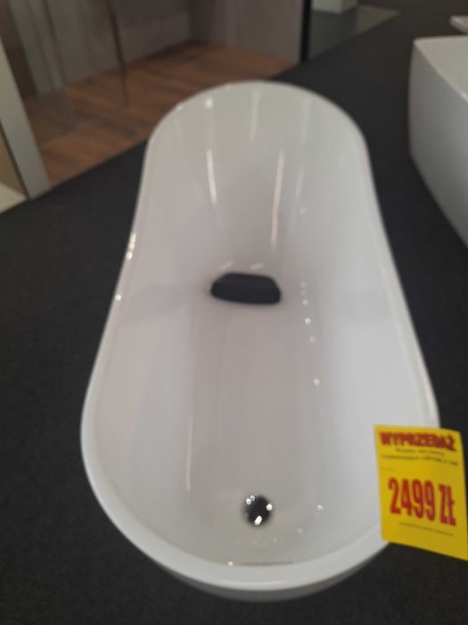 Wanna akrylowa wolnostojąca asymetryczna Arnika 160cm Deante