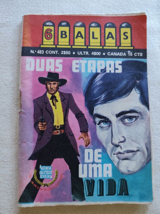6 livros e revistas antigas