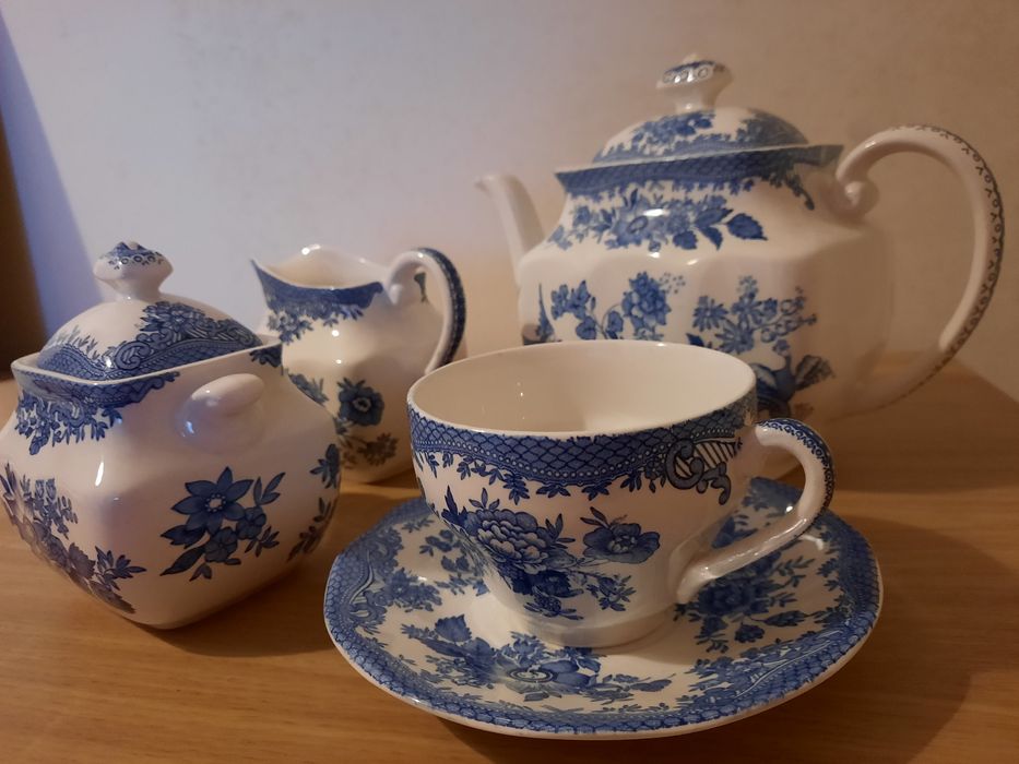 Serviço chá Porcelana Inglesa Enoch wedgwood