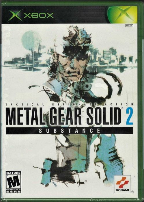 Metal Gear Solid 2 Xbox classic NTSC Sealed новий!!!