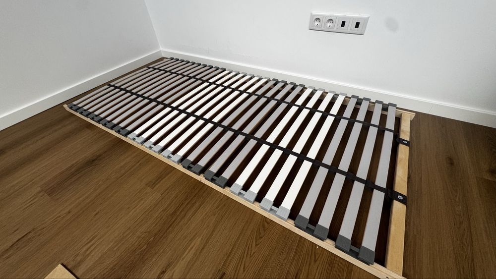 LÖNSET Estrado de ripas, 90x200 cm