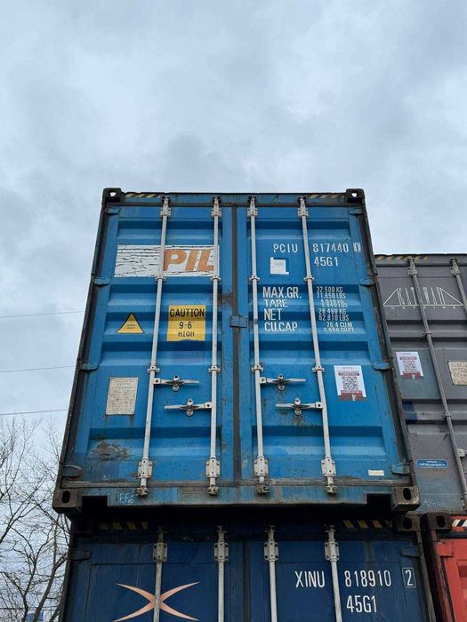 КОНТЕЙНЕР 40 футов Б/у 2.9 м HC 2.6 м DC ДОСТАВКА