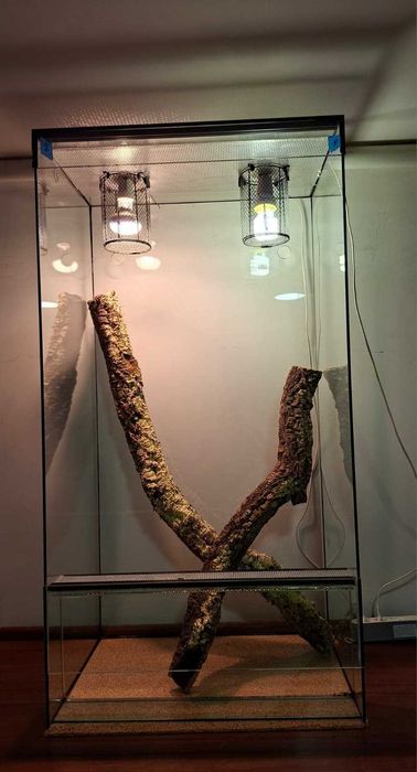 Terrarium pionowe 120x60x40