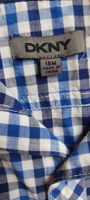 Koszula w kratę chłopięca r. 92 DKNY