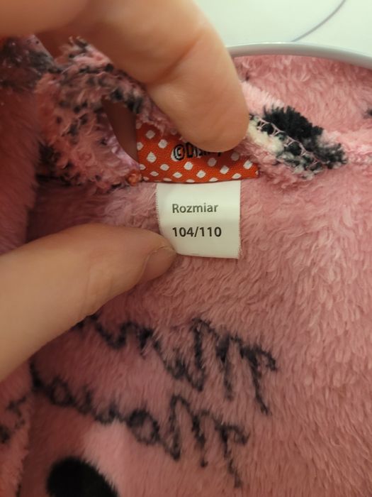 Dziewczęcy szlafrok Minnie Mouse DISNEY r.104-110cm