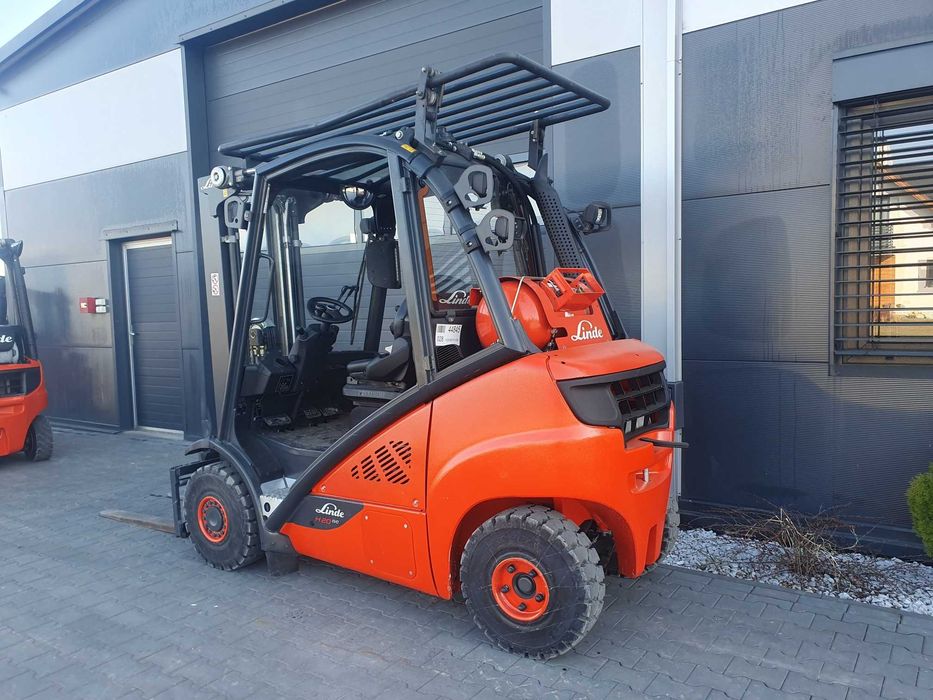 Wózek widłowy LINDE H20T-02/600 19r Triplex wolny skok 4 sekcje H25