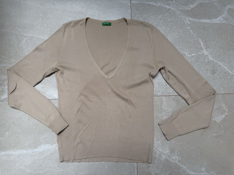 Sweter Bennetton roz L