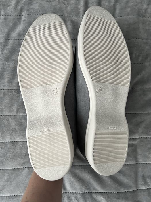 В наявності жіночі лофери замш в  стилі Loro Piana 39p св.сірі байка