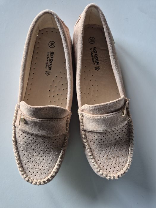 Baleriny beżowe roz 38