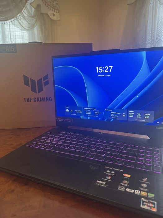 ASUS TUF A15 Ryzen 7 / RTX 4060 / 16GB RAM