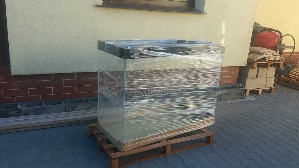 Akwarium proste 100x50x55 - 275 litrów z pokrywą