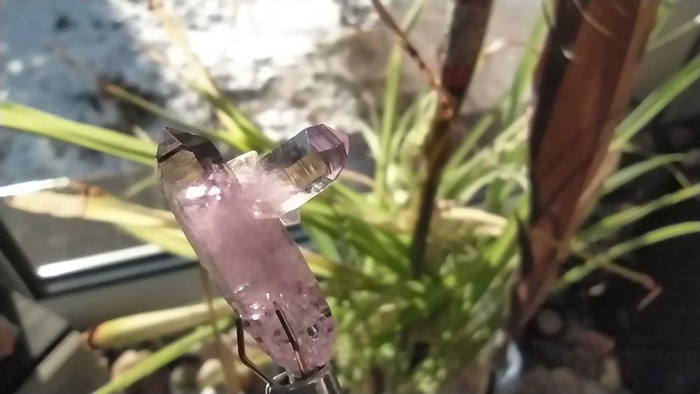 Ametyst - zrost kryształów - Veracruz #2M