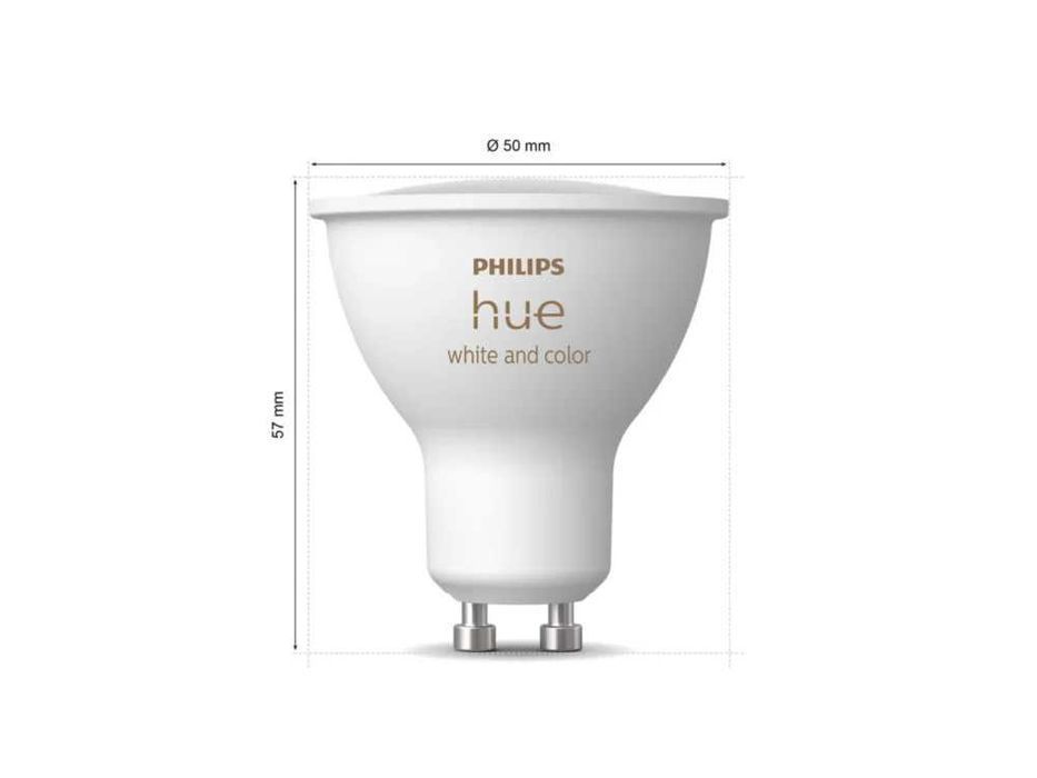 6x Żarówka LED Philips Hue White and Colour Ambiance GU10 400lm