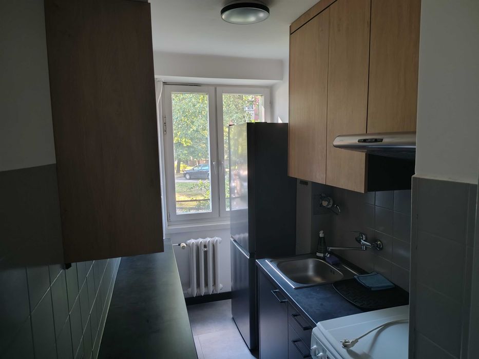 2 pokojowe mieszkanie do wynajęcia -Tysiąclecie. Odnowione - Parter - Ciche - Duży balkon.
