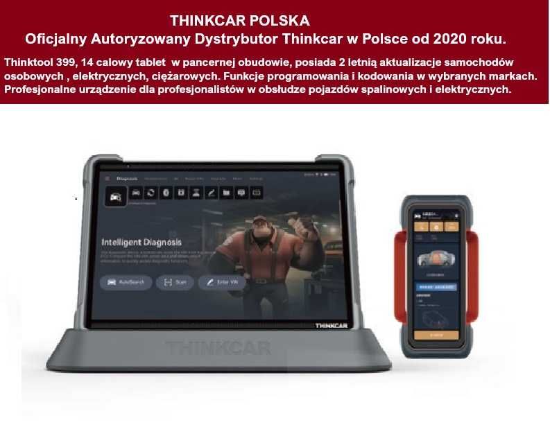 THINKTOOL EURO EXPERT 399, 2 lata , osobowe, ciężarowe, elektryczne.