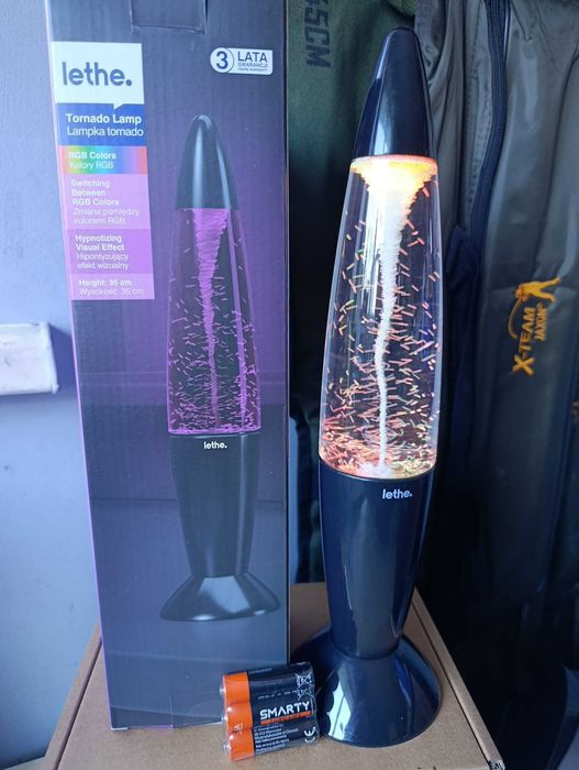 Lampka Tornado Lethe nocna