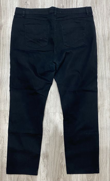 Czarne spodnie jeansy dżinsy papaya 16 xxl 7/8