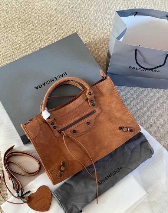 Torebka damska nowa Balenciaga Le city, Skóra 345.24
