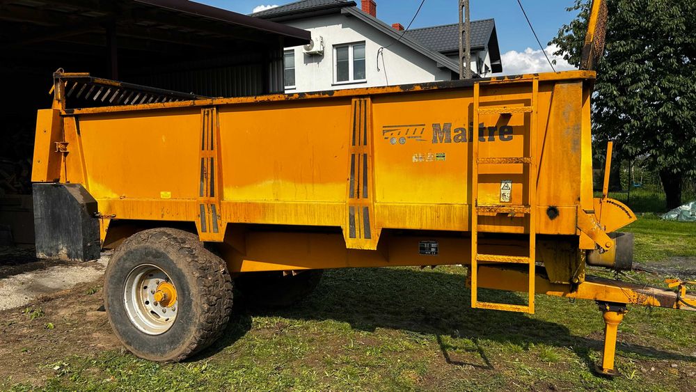 Rozrzutnik obornika MAITRE 6 ton