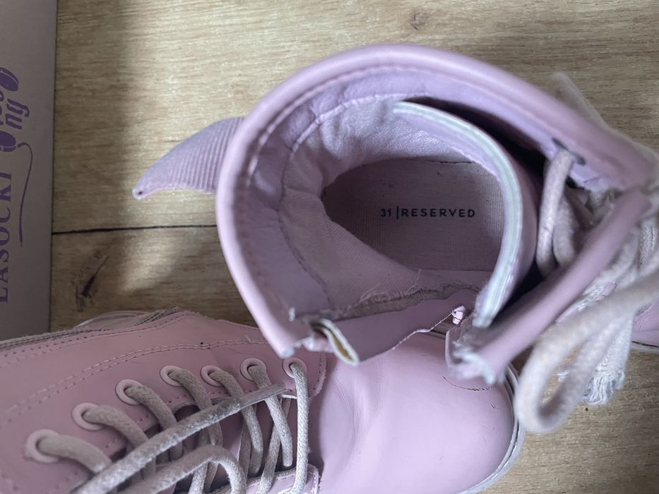Buty Reserved dziewczęce